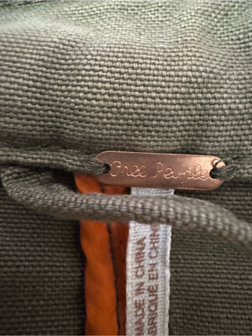 Free People Olive Military Field Jacket with Flap Pockets - Picture 3 of 5